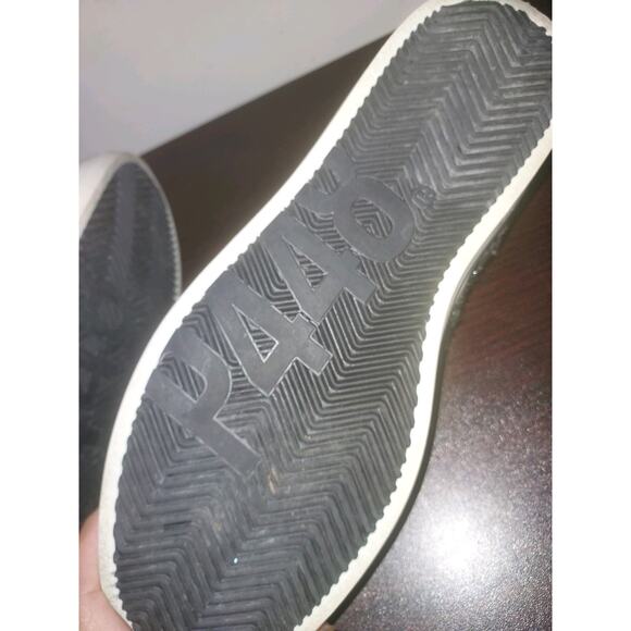 P448 Women's Sneakers EU 39 / US 8 Low Top Tweed Glitter John Shaka Black - Picture 10 of 16